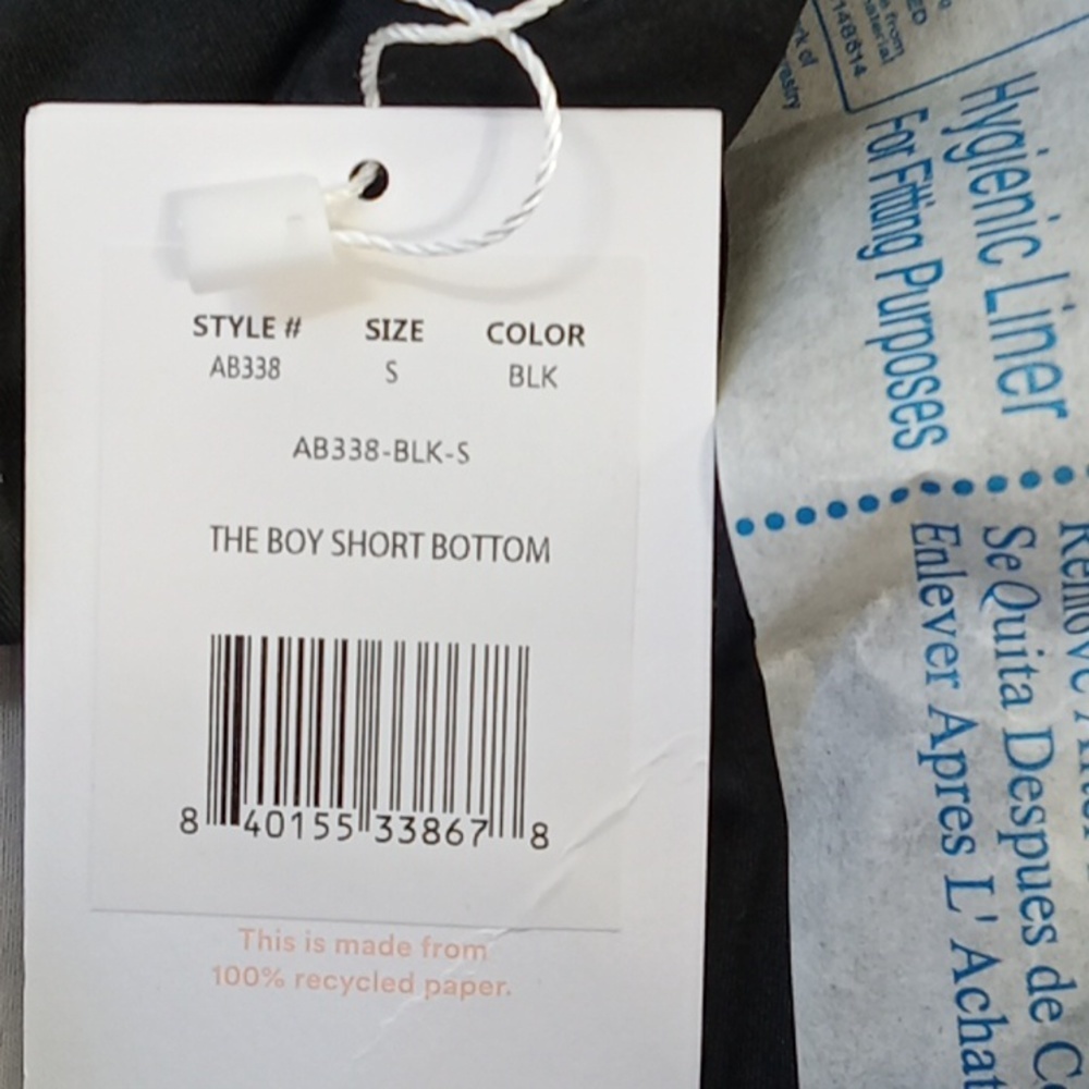 NEW Andie The Boy Shorts  Bikini Bottom SMALL Vacation  Summer Swimwear - Picture 4 of 5